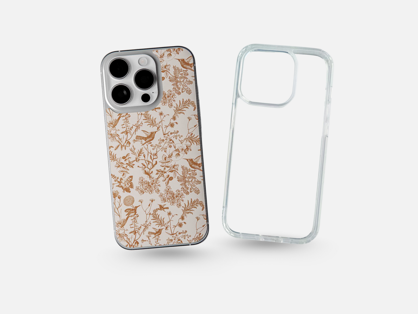Clear Phone Case Starter Pack with Interchangeable Insert | Cute & Trendy Clear Phone Case Starter Pack with Interchangeable Insert | Cute & Trendy