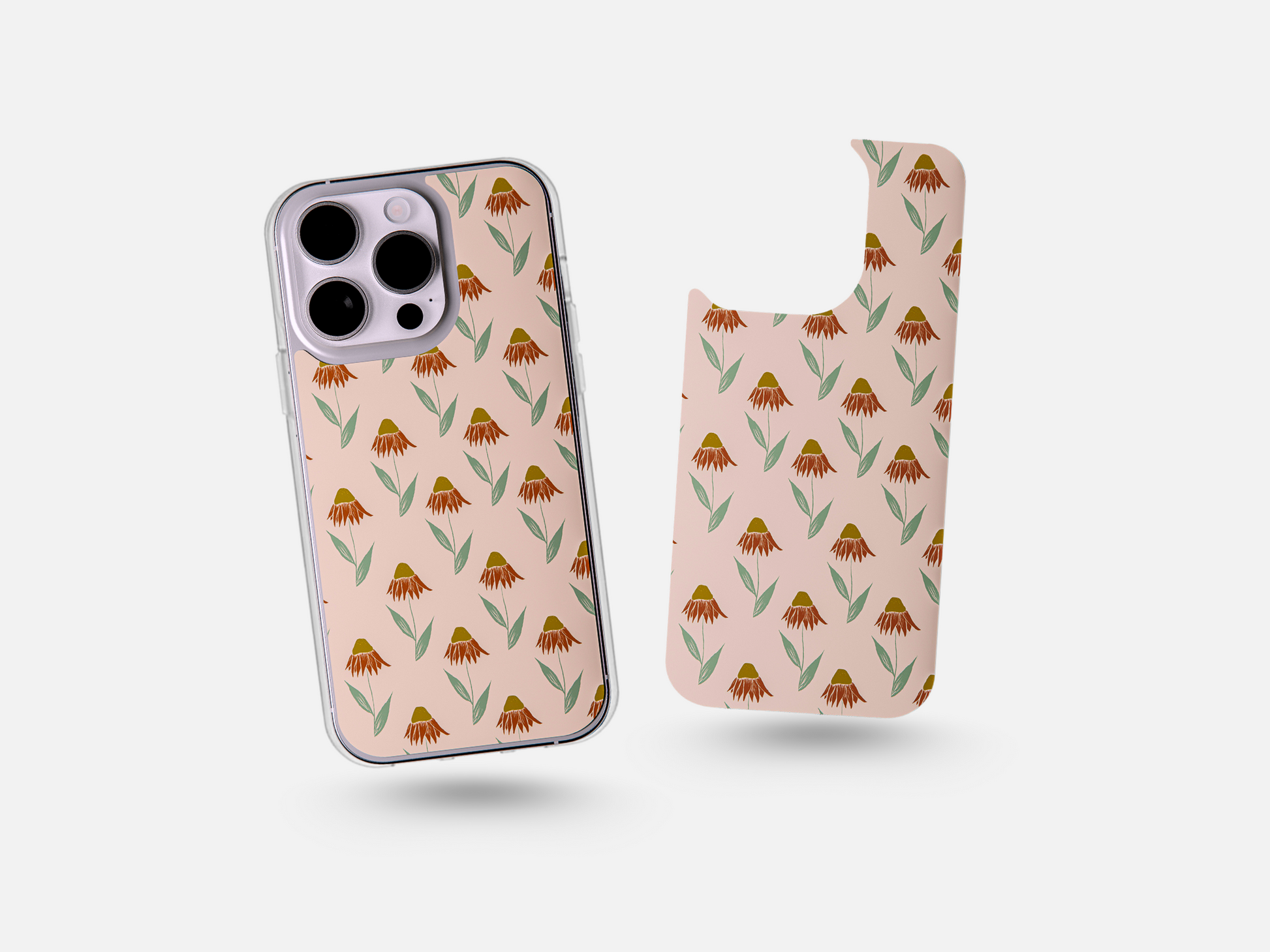 Sunflower Phone Case Insert | Cute Floral Design Sunflower Phone Case Insert | Cute Floral Design
